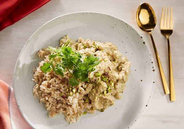 Photo of كاري الدجاج والفستق