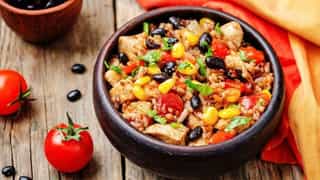 Photo of الدجاج المكسيكي مع سلطة الأرز