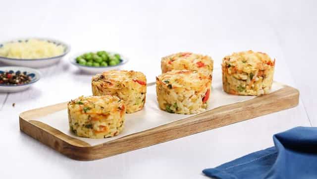 Photo of مافين الأرز والجبن