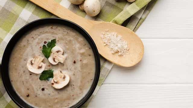 Photo of شوربة الأرز مع الفطر